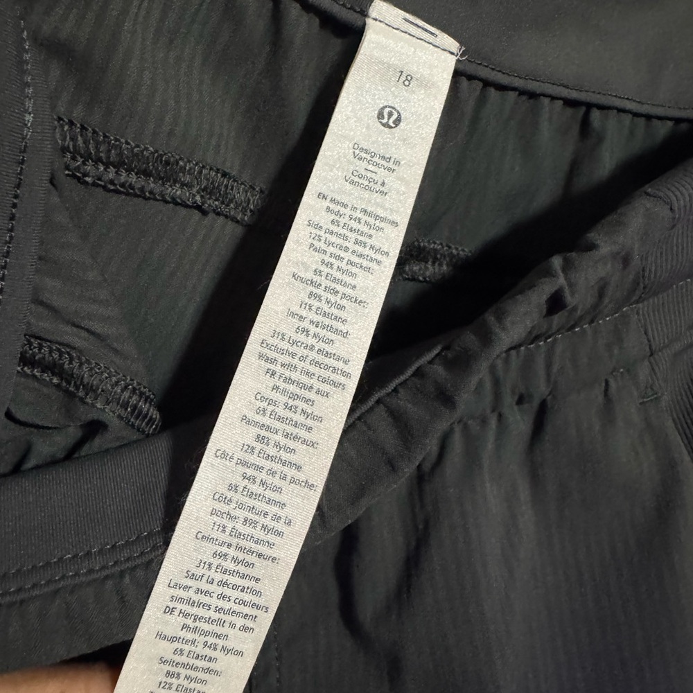 Womens graphite Gray Beyond the Studio Jogger Pants Sz 18 EUC - Picture 4 of 5